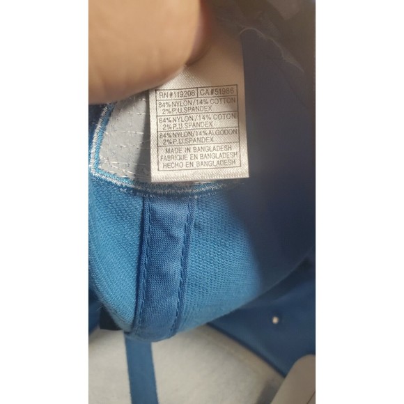 San Diego LA Chargers Reebok On Field S/M Fitted Hat Powder Blue Bolt - Picture 6 of 9